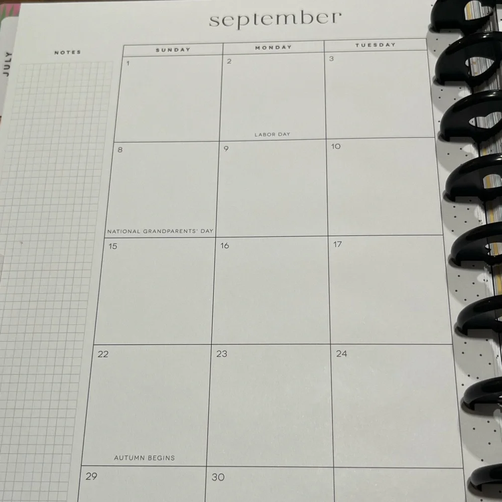 Happy Planner 2024-2025